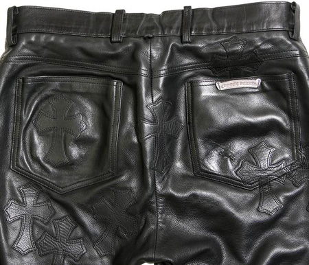 CHROME HEARTS カスタムレザーパンツ: タゴのロケンローブログ