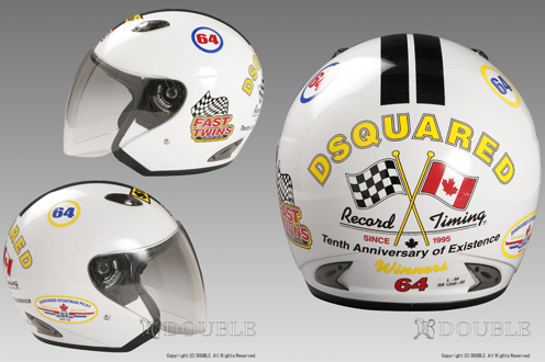 DSQUARED2 ジェットヘルメット: タゴのロケンローブログ
