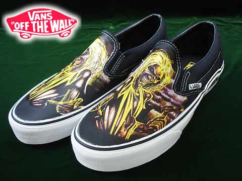 VANS×IRON MAIDEN クラシックスリッポン: タゴのロケンローブログ